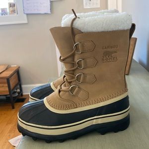 Sorel Women's Caribou NL1005 Boot,Buff,8 M